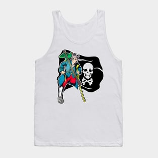 Pirate black flag Tank Top